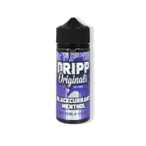 Blackcurrant Menthol Shortfill E-Liquid by Dripp Originals 100ml