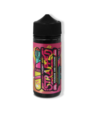 Rhubarb and Custard E-Liquid by Strapped 100ml