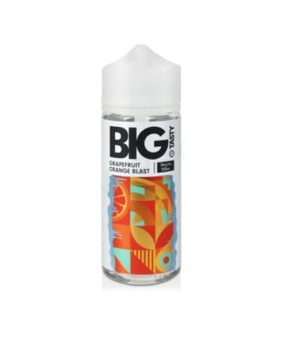 Grapefruit Orange Blast shortfill e-liquid by Big Tasty Blast combines the flavour tangy fruits with a layer of ice. The fusion of grapefruit, orange creates a complex vape with a citrus edge. This 100ml shortfill has room for two 10ml nic shots, giving your customers a quick way to add nicotine to your e-liquid. Thanks to its 70% VG concentration, this e-liquid creates a large amount of vapour.