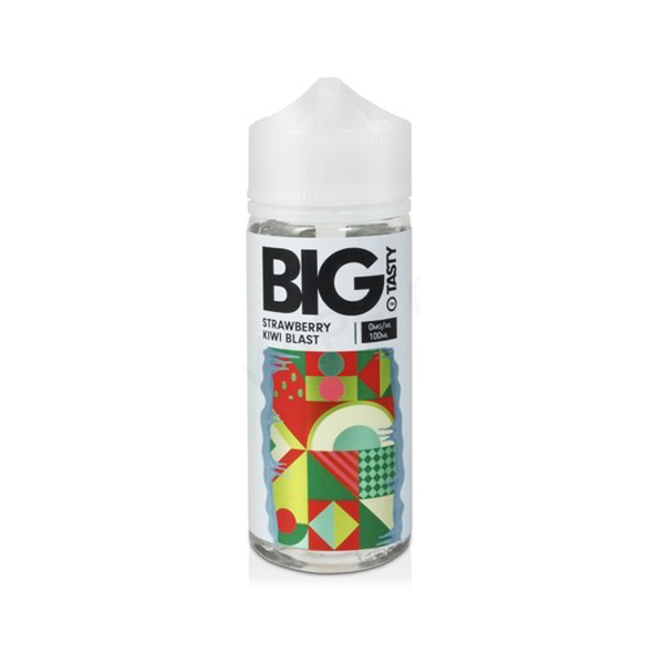 Strawberry Kiwi Blast Shortfill E-Liquid by Big Tasty 100ml