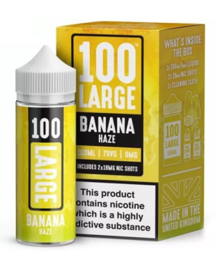 Banana Haze E-Liquid by 100 Large