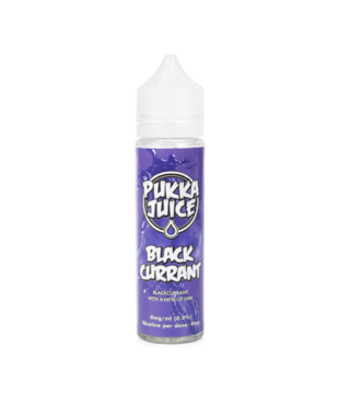 Blackcurrant Shortfill E-Liquid by Pukka Juice 50ml