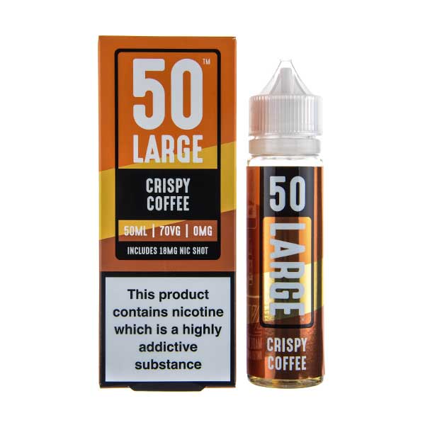 Crispy Coffee E-Liquid by 50 Large