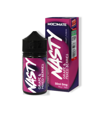 Grape Mix Berries Modmate Shortfill E-Liquid by Nasty 50ml