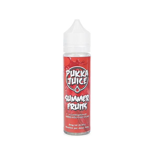 Summer Fruits Shortfill E-Liquid by Pukka Juice 50ml