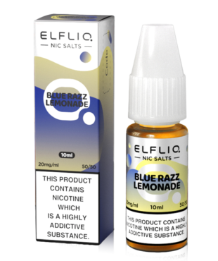 Blue Razz Lemonade Nic Salt E-Liquid by Elfliq