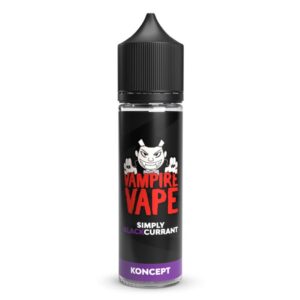 SIMPLY BLACKCURRANT SHORTFILL E-LIQUID BY VAMPIRE VAPE 50ML