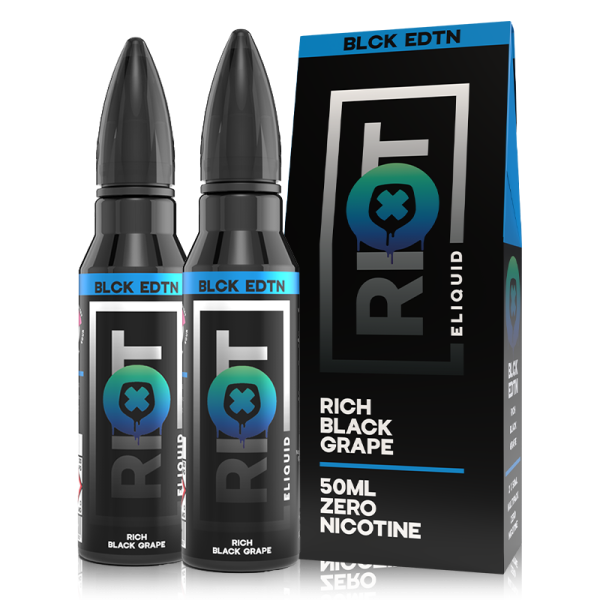 Rich Black Grape E-Liquid by Riot Squad BLCK EDTN