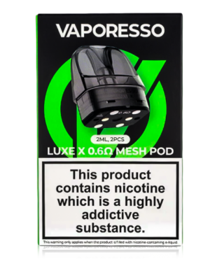 Luxe X Replacement 2ml Pods 2 Pack By Vaporesso